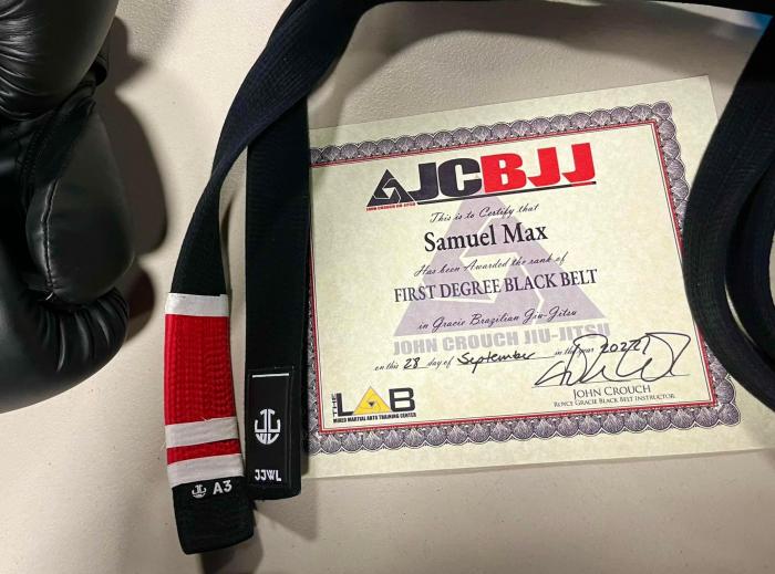 Black belt 1st degree · September 28, 2022 · Promoted by John crouch