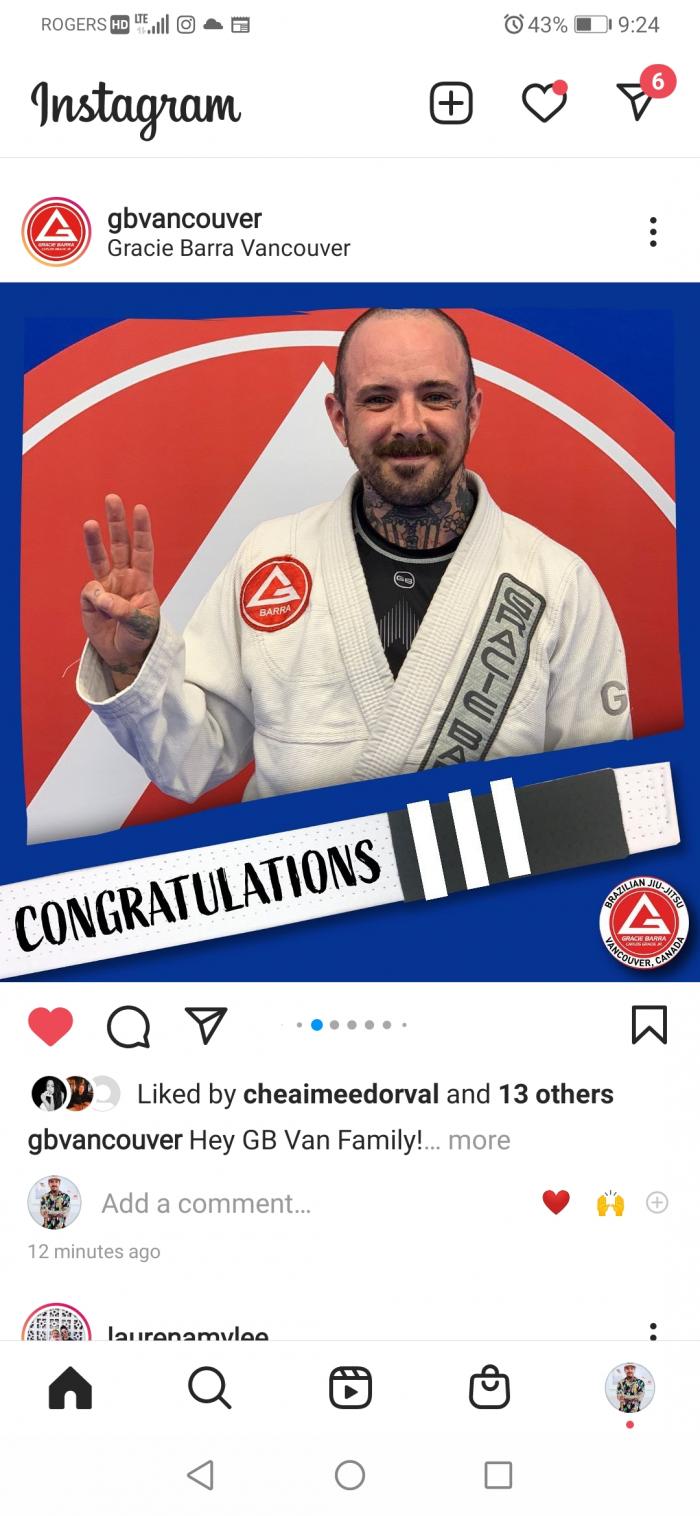 White belt · March 1, 2021