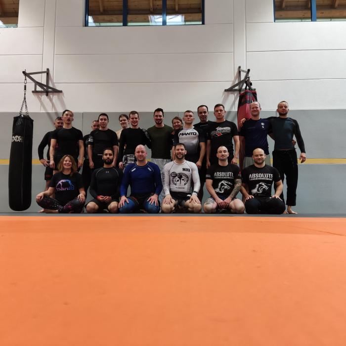 Training with our friends from Zwickau