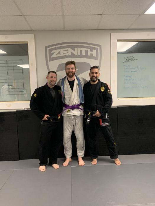 Purple Belt Promotion, Prof’s JJ Filipovic & Kenny Mills
