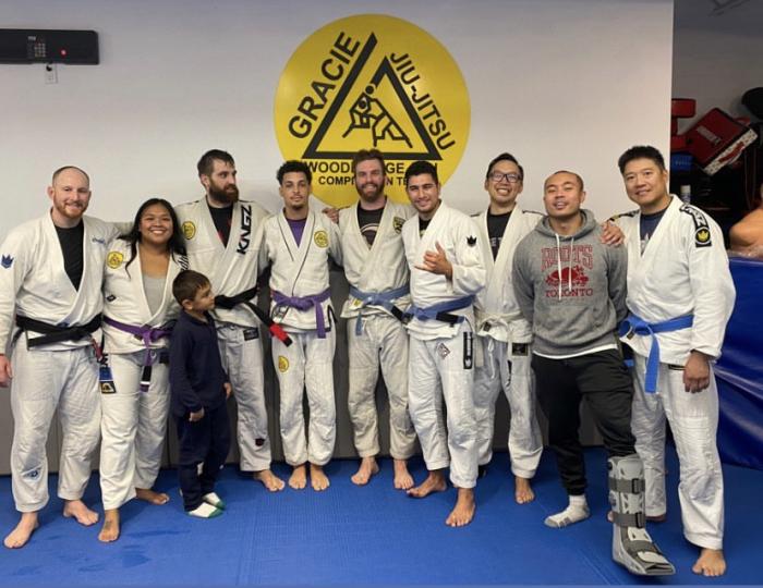 Present for Mike Bryers Black Belt Promotion, Woodbridge, Ontario
