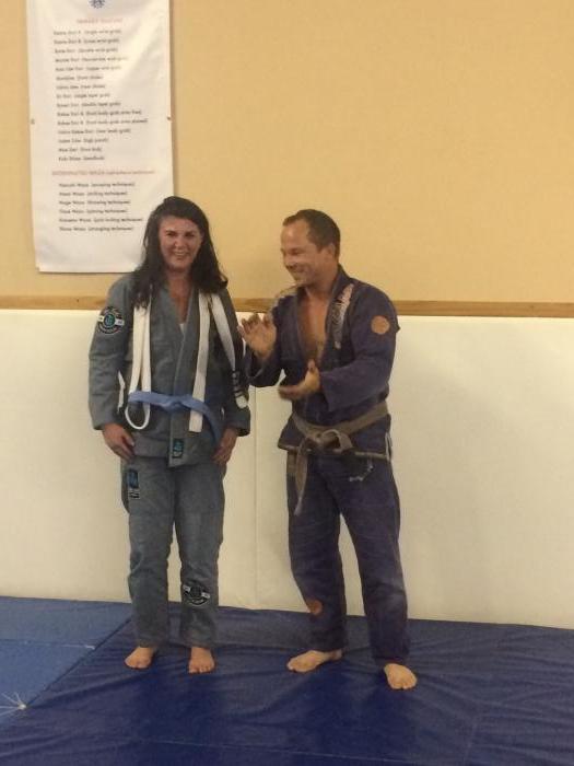 Blue belt promotion