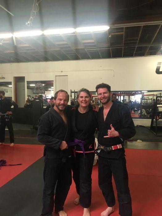 Purple belt promotion
