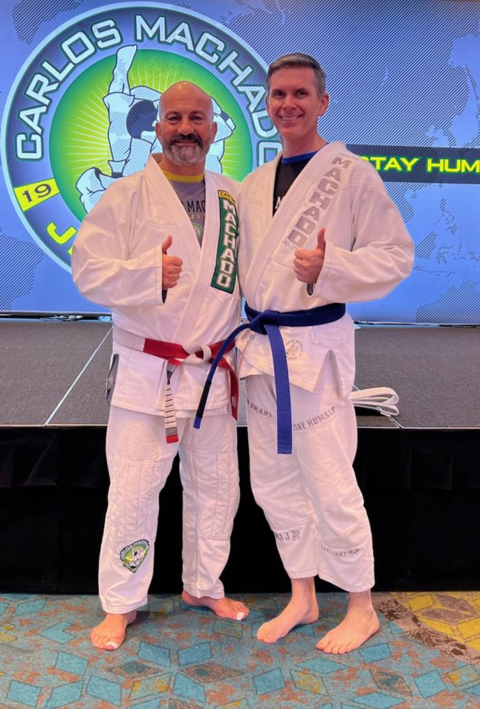 Blue belt · October 15, 2022 · Promoted by Carlos Machdo
