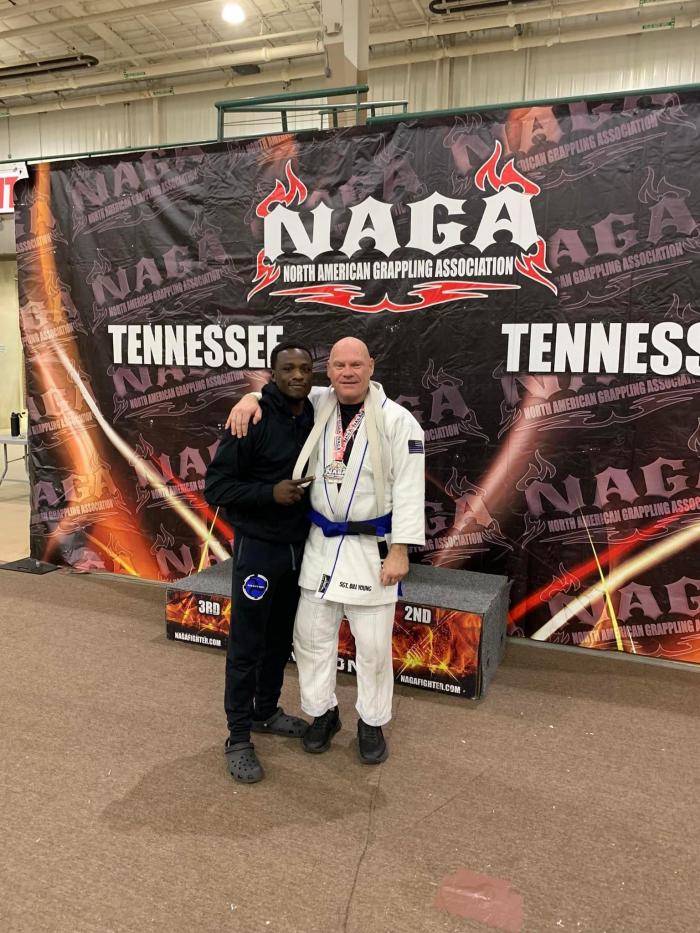 Blue belt · October 29, 2022 · Promoted by Anthony Jones