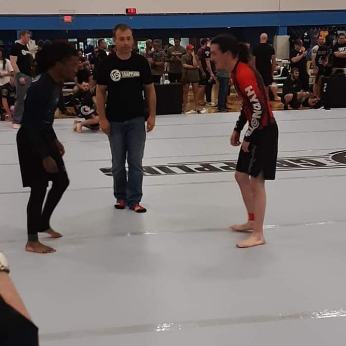 Competing NoGi at US Grappling Greensboro May 2019