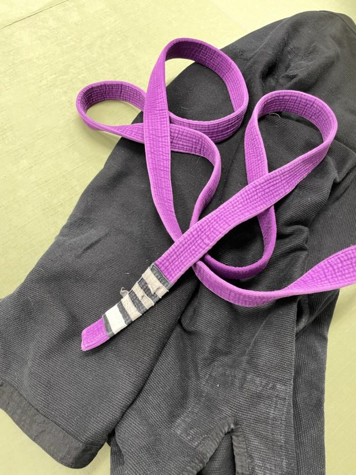 Purple belt · June 11, 2019 · Promoted by Riku Kallioniemi