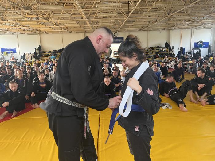 Blue belt · October 8, 2022 · Promoted by Mihaly Sztraka
