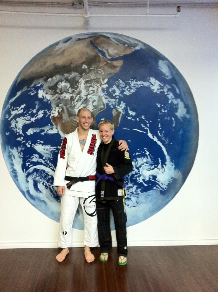 Purple belt · September 21, 2013 · Promoted by Elliott Bayev