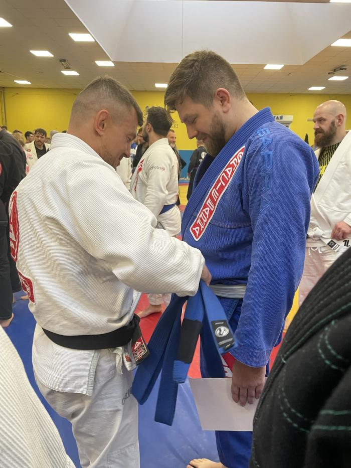 Blue belt · October 30, 2022 · Promoted by Robin Javorek