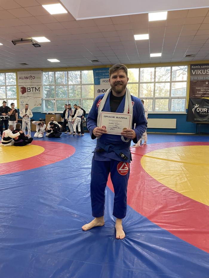 Blue belt · October 30, 2022 · Promoted by Robin Javorek