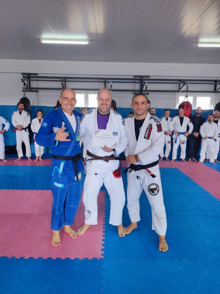 Brown belt · October 23, 2022 · Promoted by Roberto Atalla
