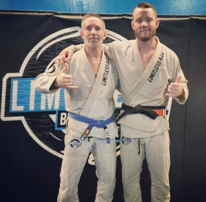Blue belt · August 29, 2020 · Promoted by Jordan Preisinger