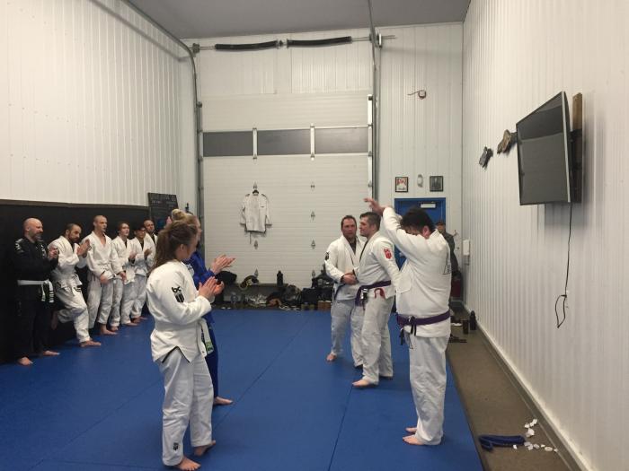 Blue belt · December 2, 2021 · Promoted by Lucas St Jean