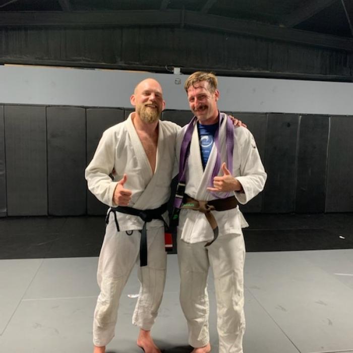 Brown belt · July 14, 2021 · Promoted by Mike Sanford
