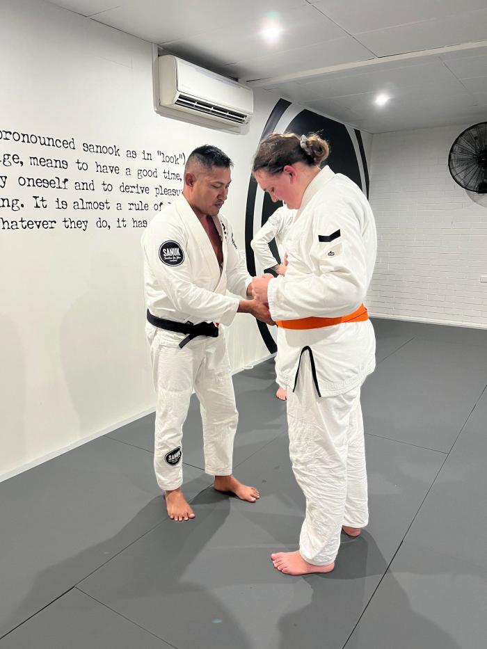 Orange belt · July 19, 2022 · Promoted by Chep Krummel