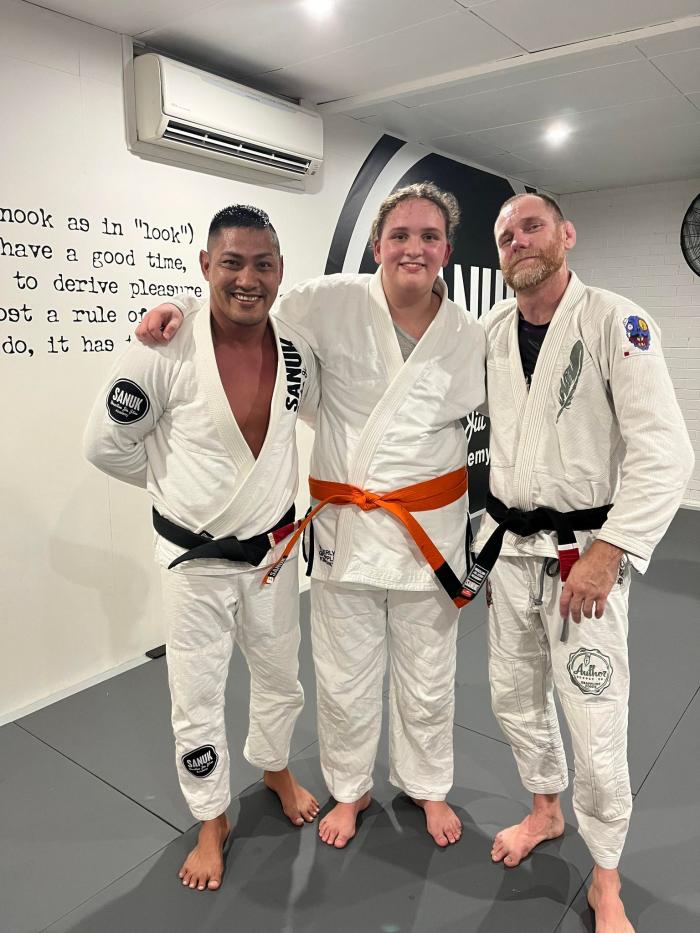 Orange belt · July 19, 2022 · Promoted by Chep Krummel