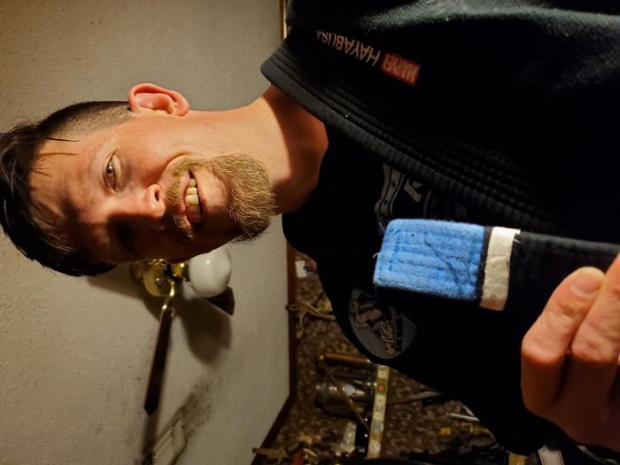 Blue belt · September 22, 2021 · Promoted by Daniel Carlson