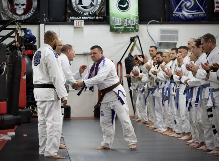 Brown belt · October 29, 2022 · Promoted by Royce Gracie; Wil Dorsett; Troy Champney