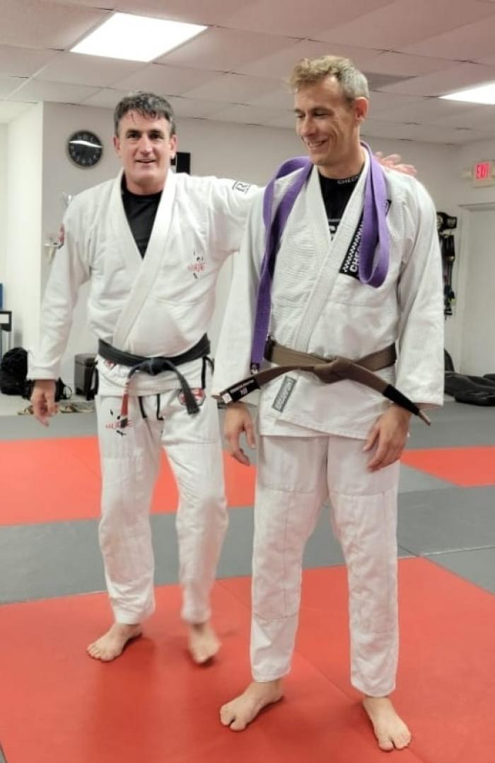 Brown belt · November 24, 2021 · Promoted by Juan Reppin