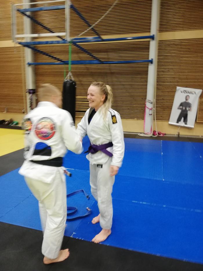 Purple belt · October 18, 2022 · Promoted by Jorgen Matsi
