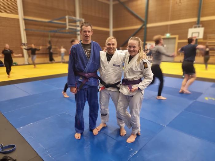 Purple belt · October 18, 2022 · Promoted by Jorgen Matsi