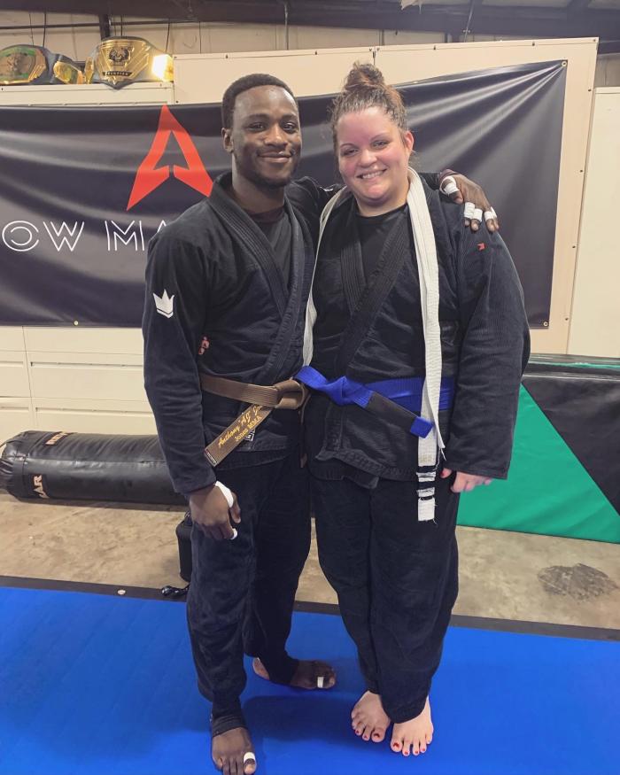 Blue belt · November 5, 2022 · Promoted by Anthony Jones