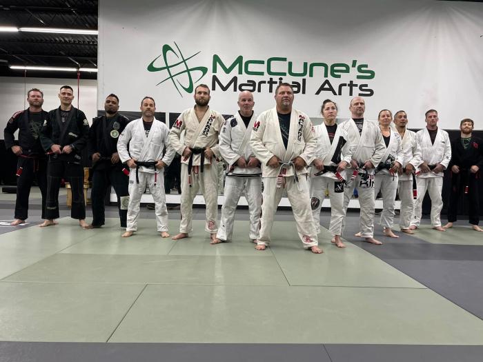 Black belt 1st degree · November 5, 2022 · Promoted by Chris McCune