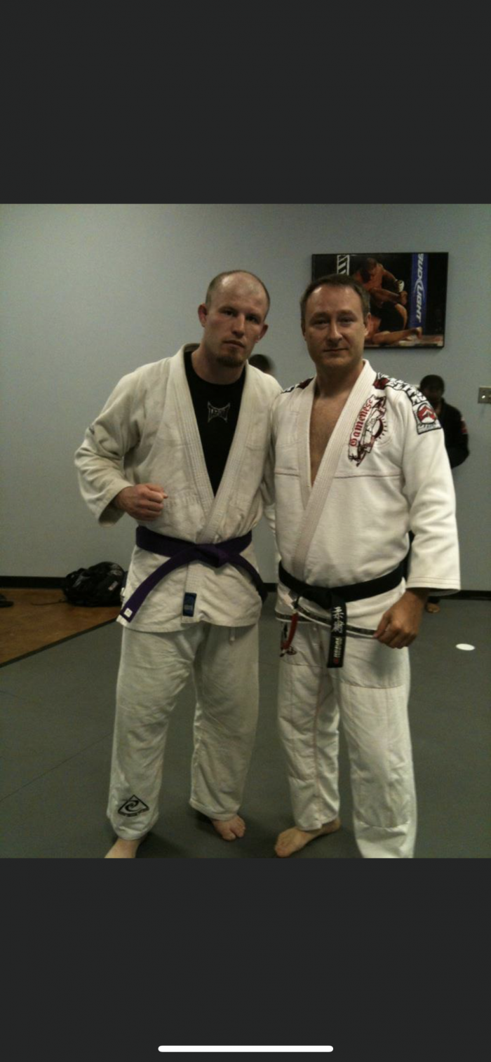 Purple belt · April 12, 2012 · Promoted by Chip Baldine