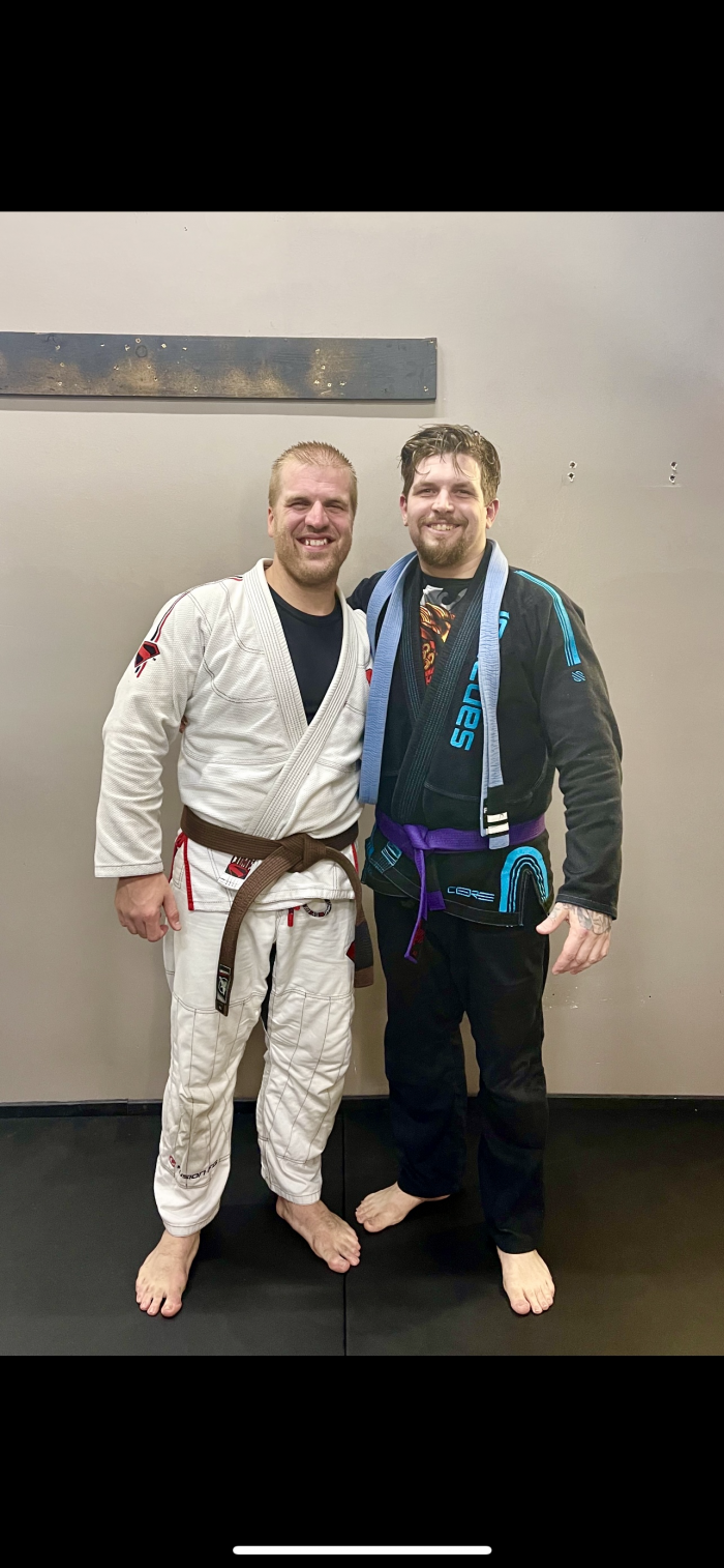 Purple belt · October 25, 2021 · Promoted by Austin Feldman