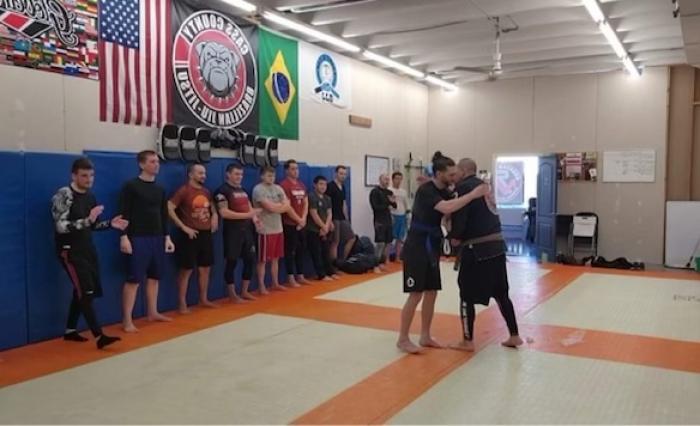 Promotion to blue belt