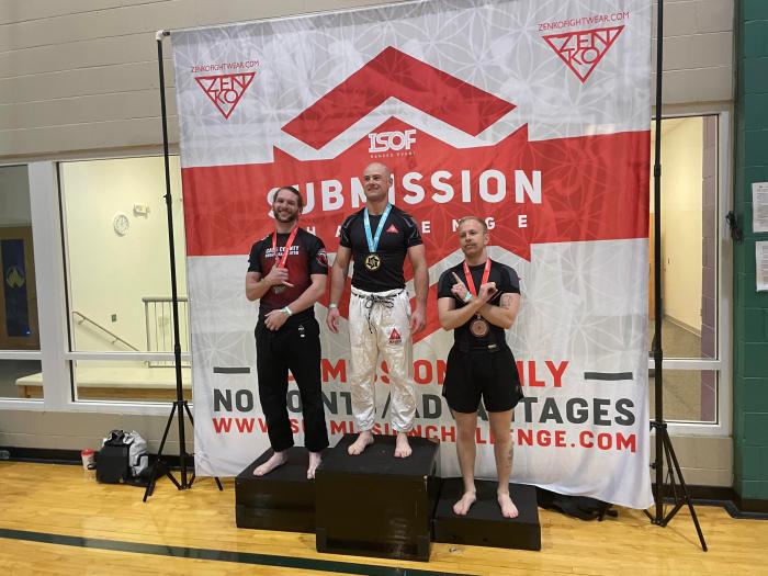 Silver medal Submission Challenge No Gi Nebraska City