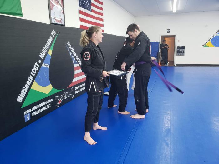 Purple belt · November 6, 2022 · Promoted by Luiz Claudio - LCCT