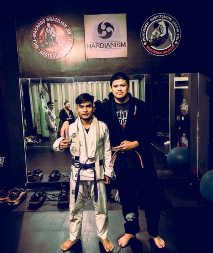 Blue belt · July 4, 2020 · Promoted by Kevin Pratama