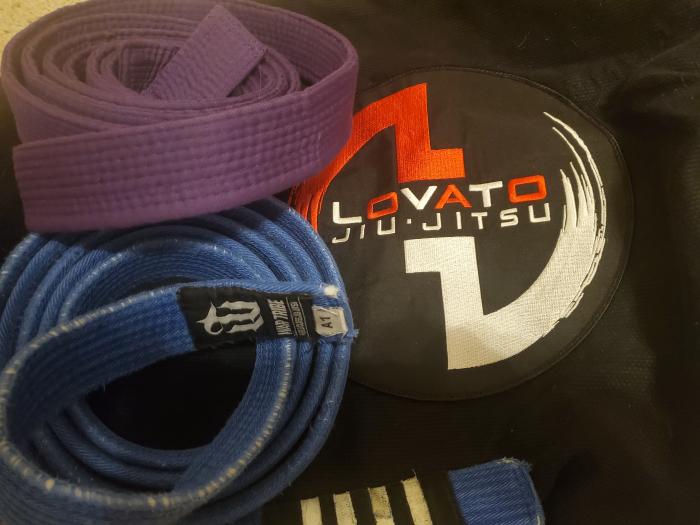 Purple belt · September 22, 2022 · Promoted by Prof. Brad Nicolarsen