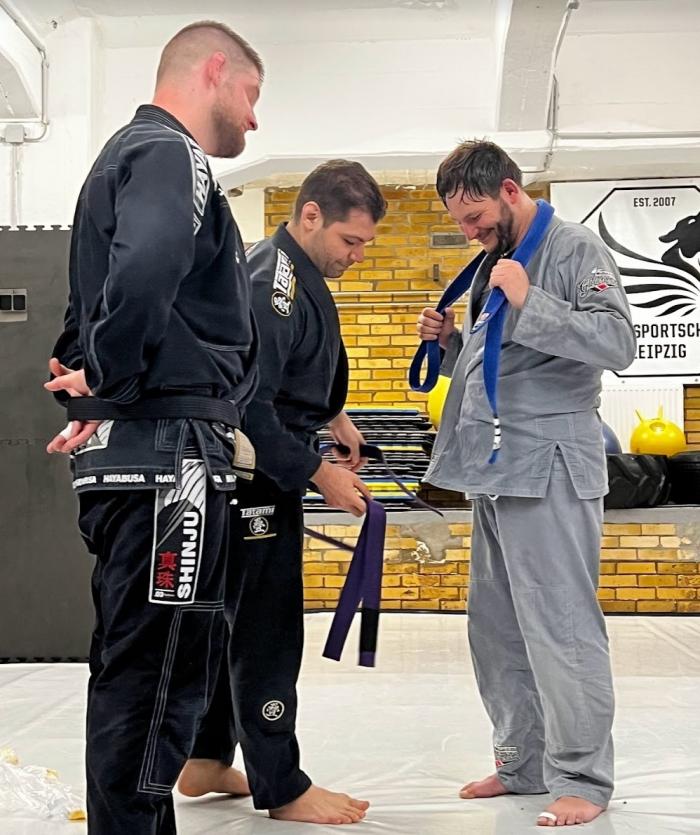 Purple belt · November 8, 2022 · Promoted by Rodrigo Cinto
