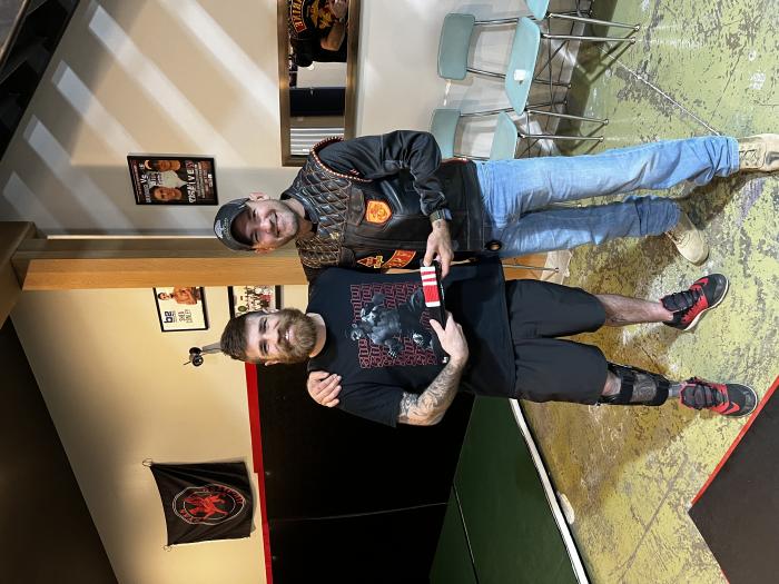 Black belt 2nd degree · November 8, 2022 · Promoted by Piet Wilhelm