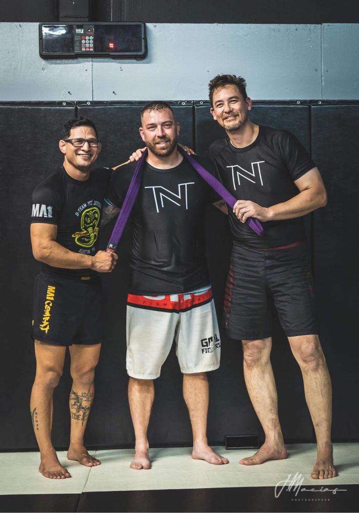 Purple belt · July 2, 2022 · Promoted by David Fuentez