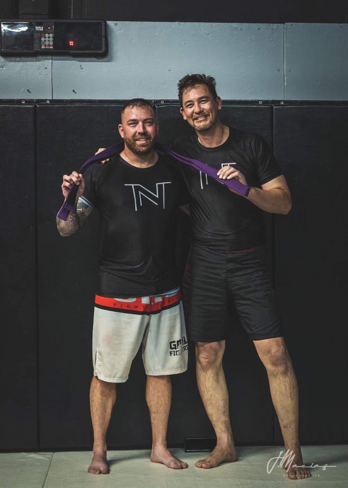 Purple belt · July 2, 2022 · Promoted by David Fuentez