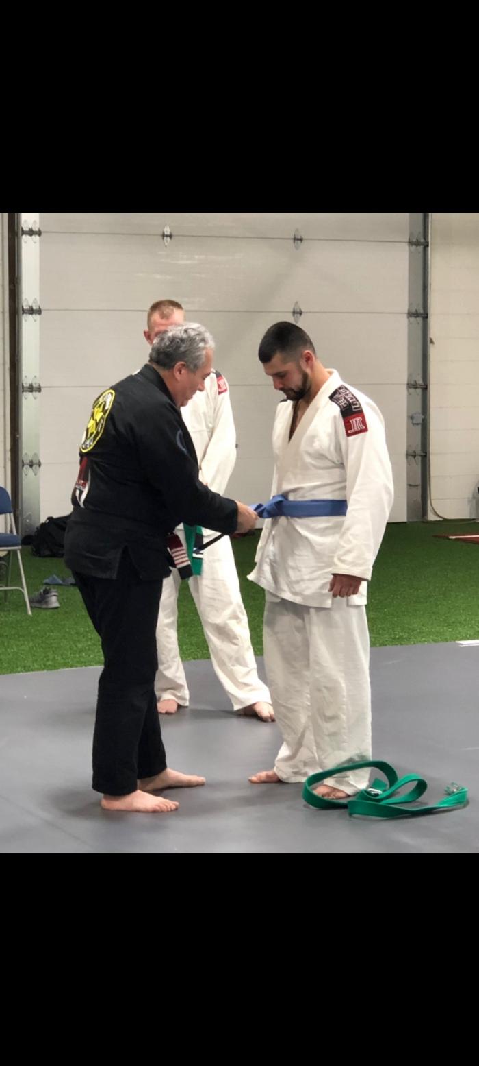 Blue belt · December 19, 2018 · Promoted by Rafael Lovato sr.
