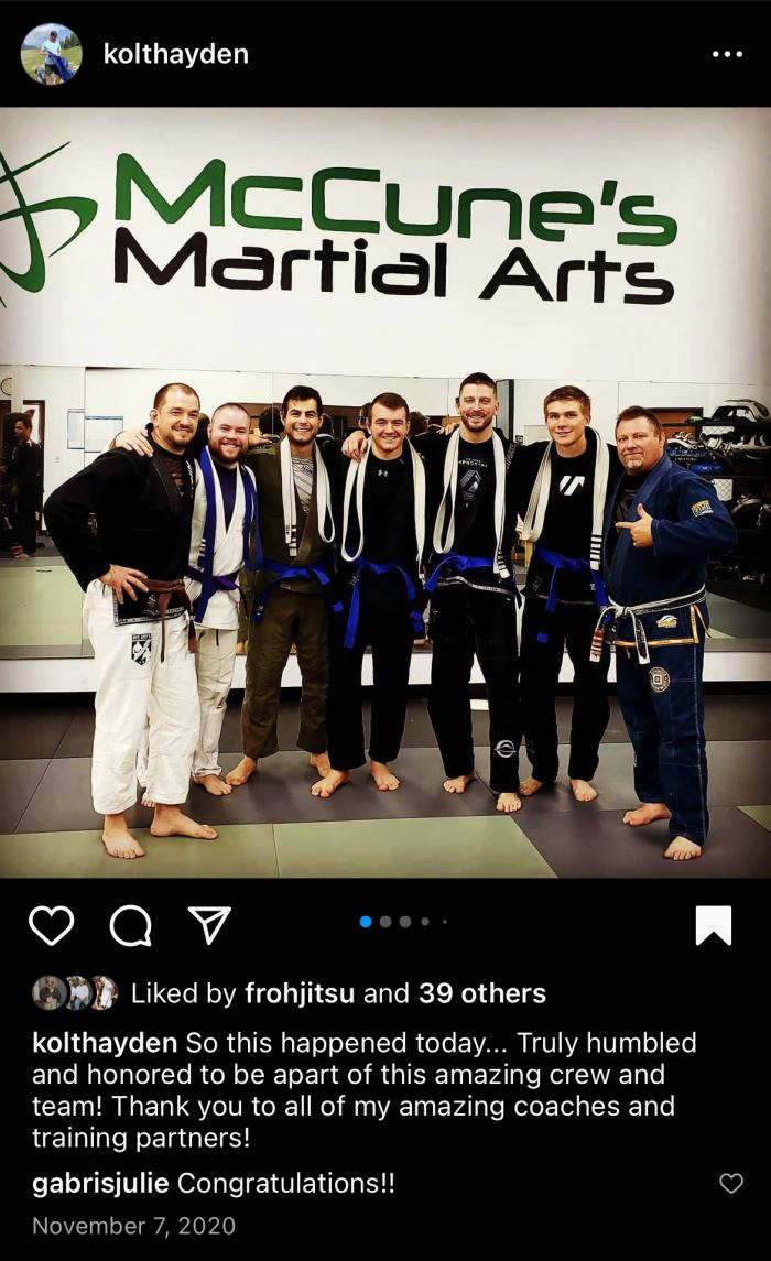Blue Belt Promotion Nov. 7th 2020