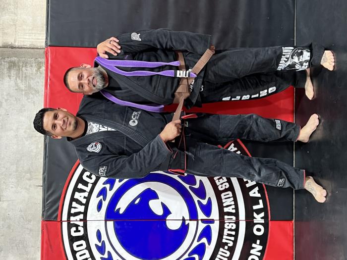 Brown belt · October 10, 2022 · Promoted by Derek Lemos