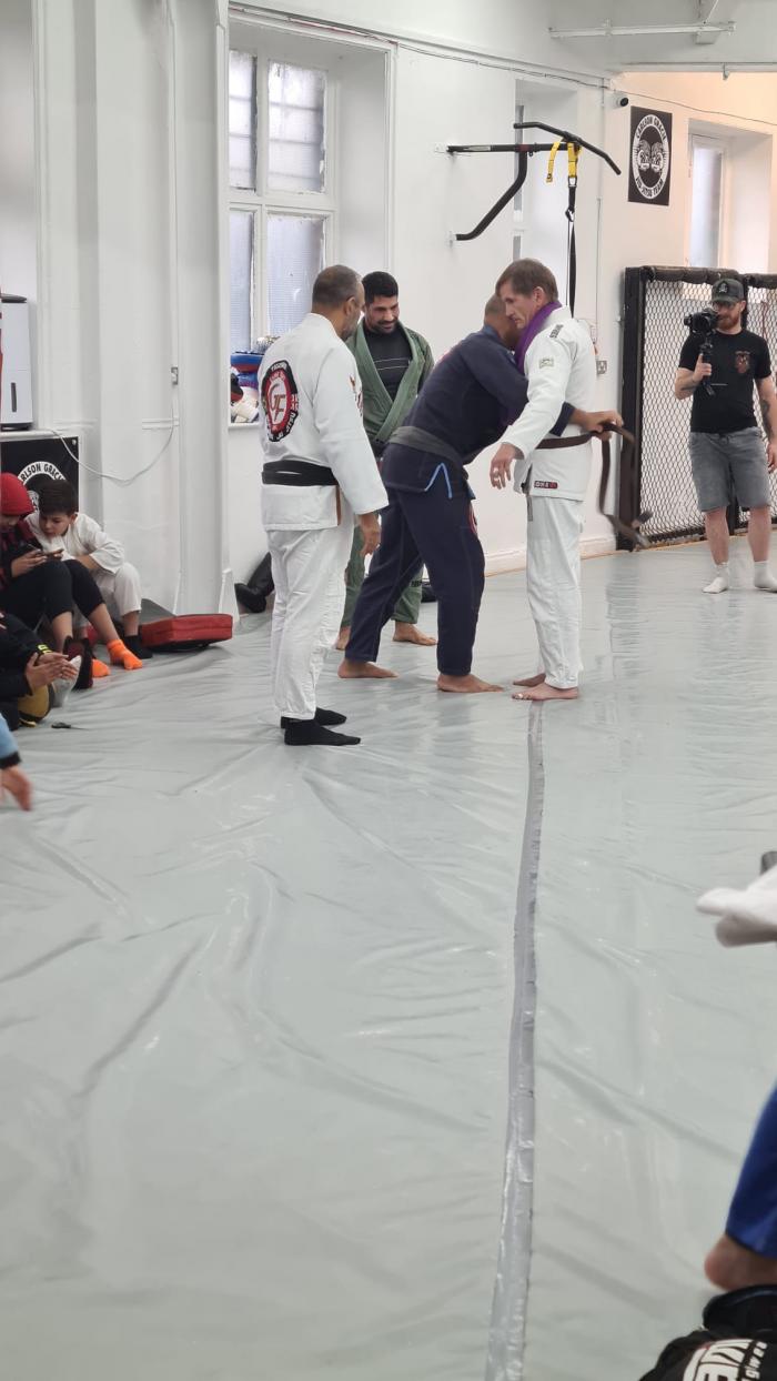 Brown belt · October 23, 2022 · Promoted by Vinicius Amaral