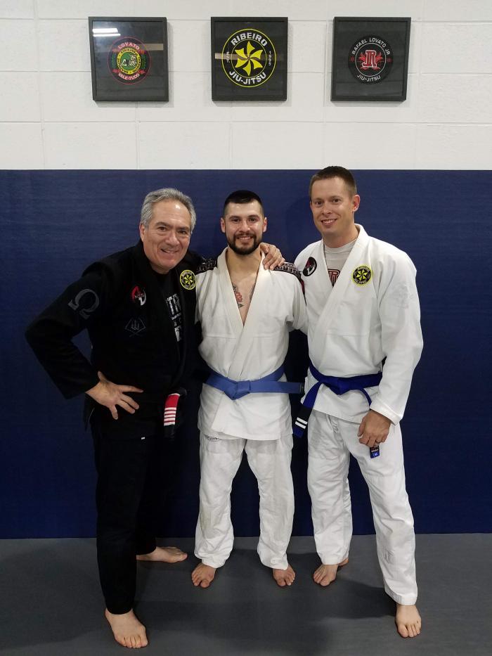 Promoted to blue belt