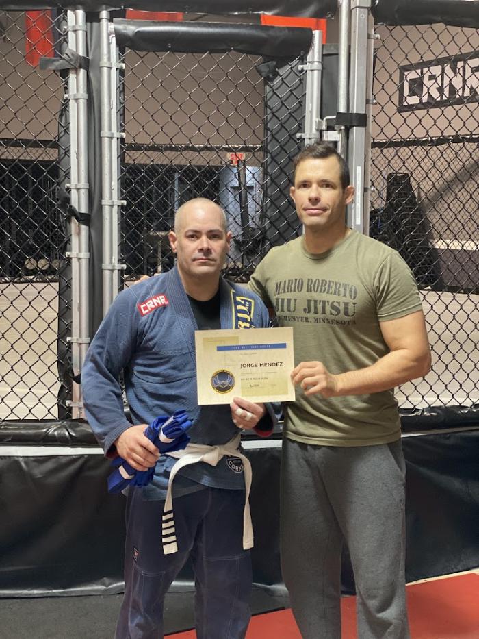 Blue belt · October 15, 2022 · Promoted by MRJJA
