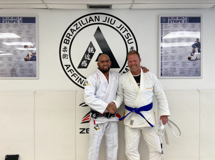 Blue belt · October 22, 2022 · Promoted by Andell Alexander