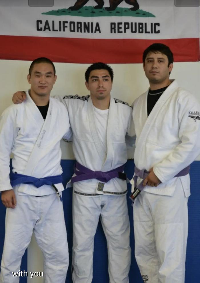 Purple belt · May 26, 2012 · Promoted by Carlos sapao
