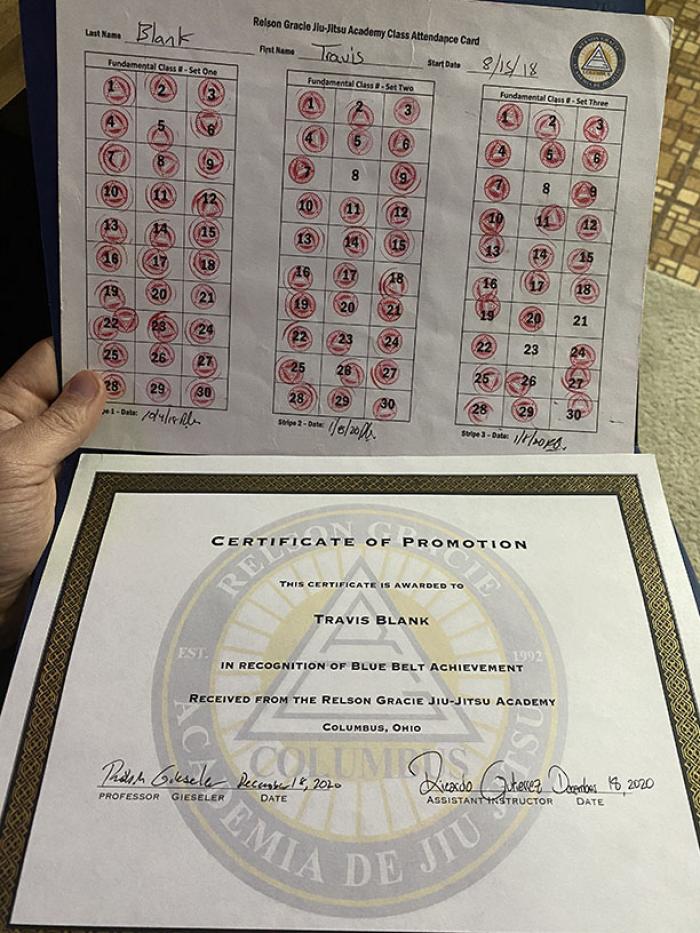 Blue belt · December 18, 2020 · Promoted by Robin Gieseler