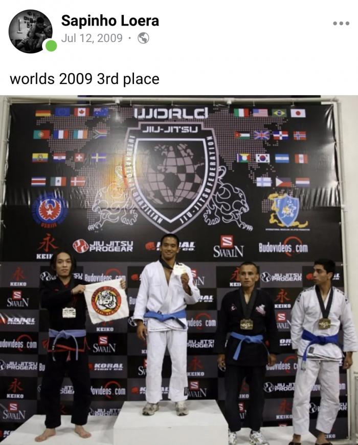 Blue belt · February 18, 2009 · Promoted by Dan McCown
