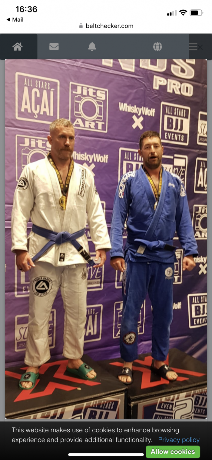 Blue belt · July 15, 2021 · Promoted by Tim cash